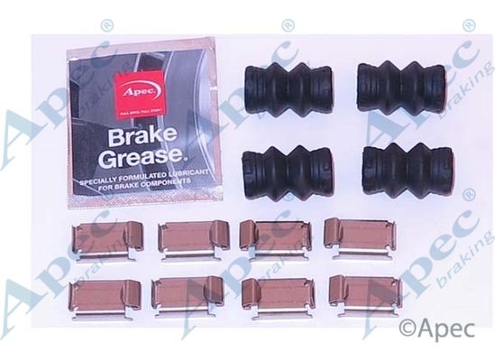 APEC BRAKING Комплектующие, колодки дискового тормоза KIT1165